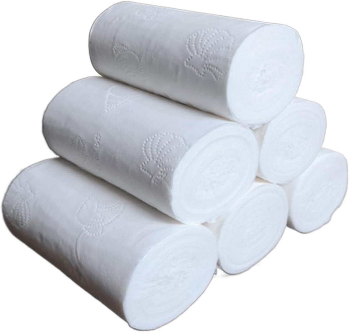 Keuken Toiletpapier - Zacht Toiletpapier - Huishoudelijk Gebruik - Huidvriendelijk - 10 Rollen - Wit