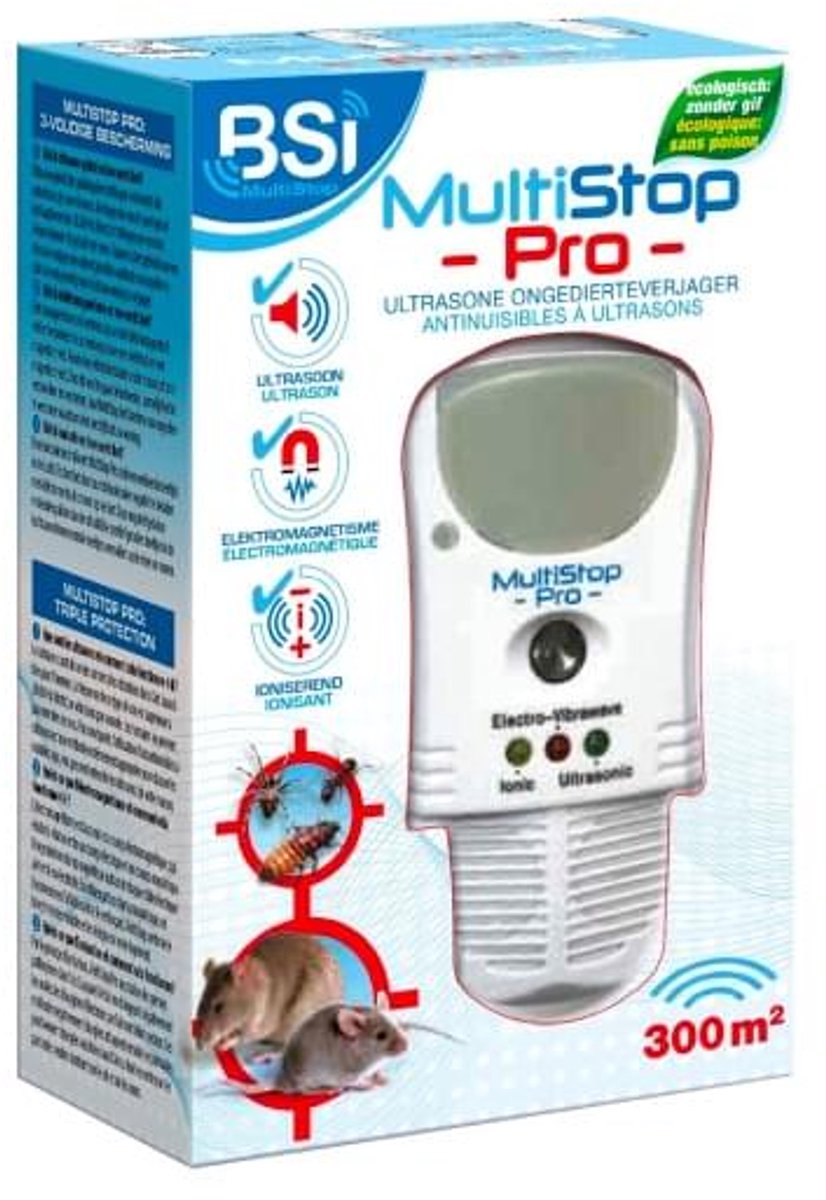 BSI MultiStop Pro 300 m² - Effectieve Rattenverjager