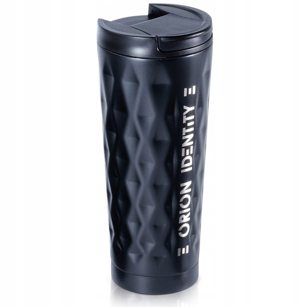 Merkloos Thermosbeker RVS Zwart 500ml - Ideaal voor Koffie & Thee