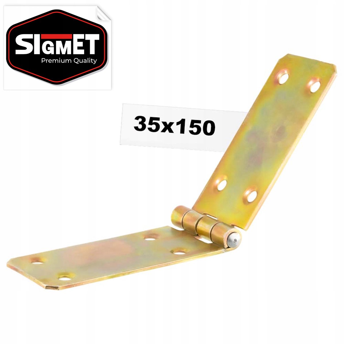Merkloos Scharnier 35x150mm voor Deuren, Poorten en Kasten