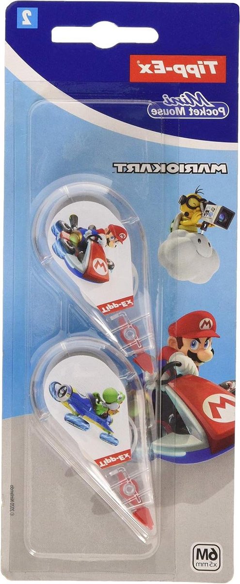 Correctie Tape Set - Witte Tape - Fouten Corrigeren - Direct Overschrijfbaar - 6 m x 5 mm - Wit