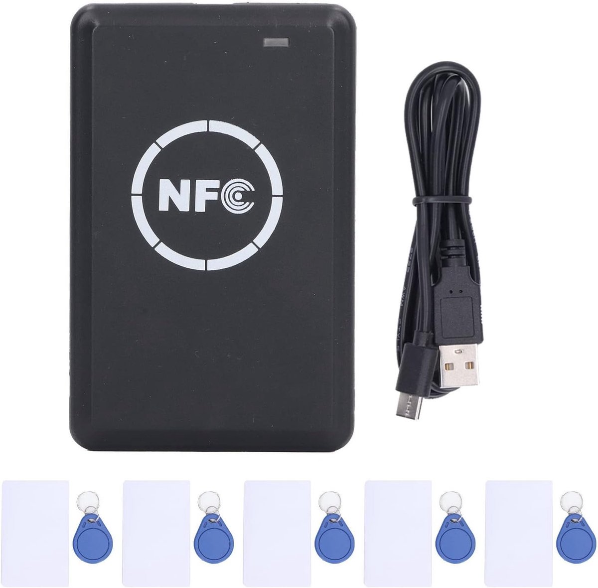 NFC Lezer en Schrijver voor Contactloze Kaarten, Betrouwbare en Nauwkeurige Lezing, Ideaal voor Toegangscontrole en Betalingen