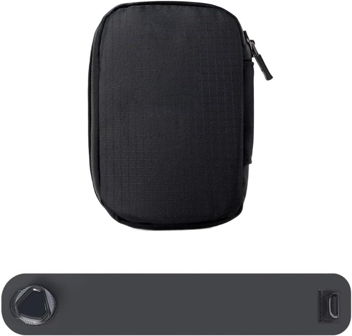 Fiets Zadeltas - Fietstas Onder Zadel - Fietsen Organiseren - Waterdicht X-PAC Materiaal - 560ml - Zwart
