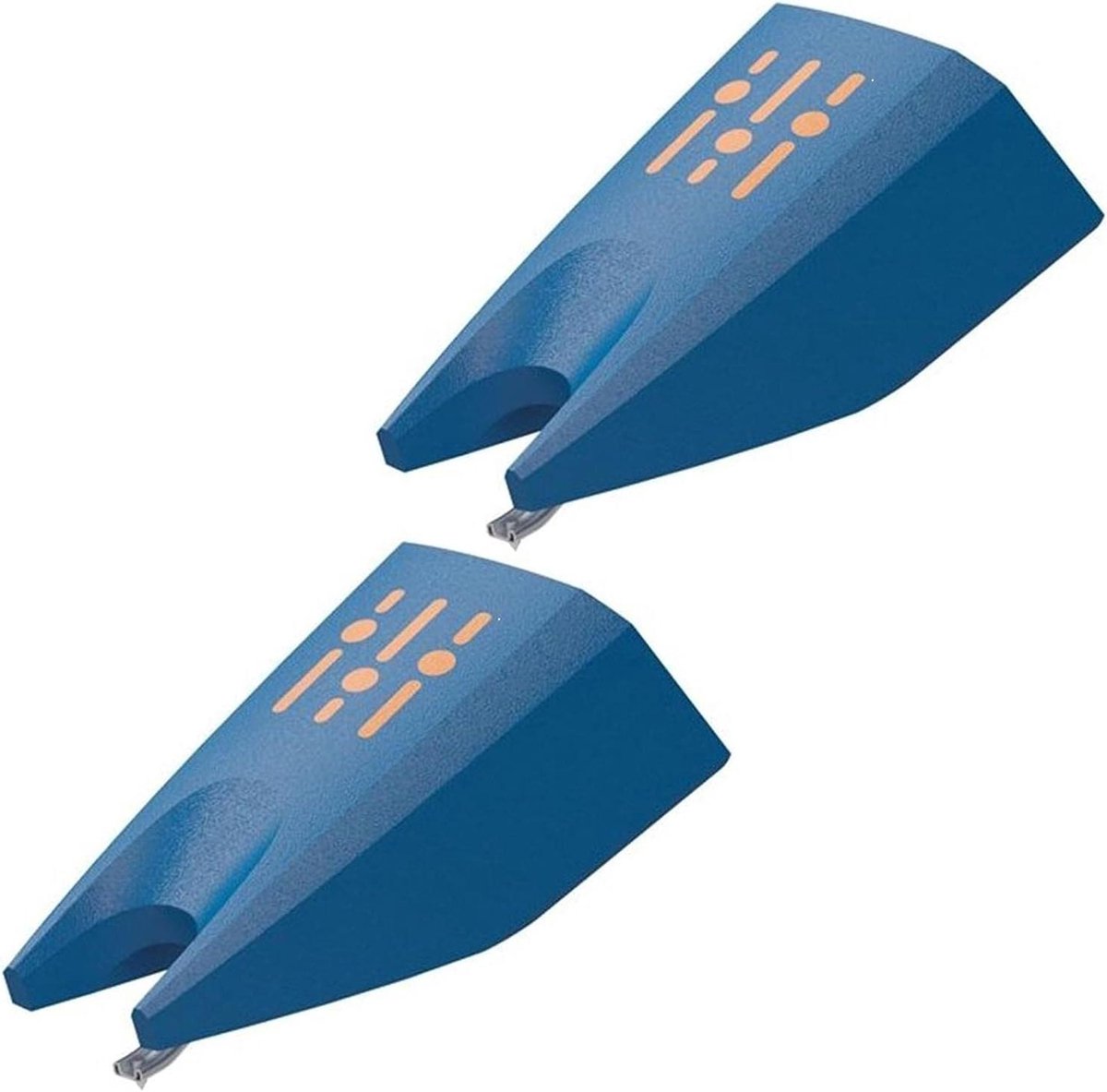 Reserve naalden - DJ naalden - Muziek draaien - Set van twee - 20 gram - Zwart