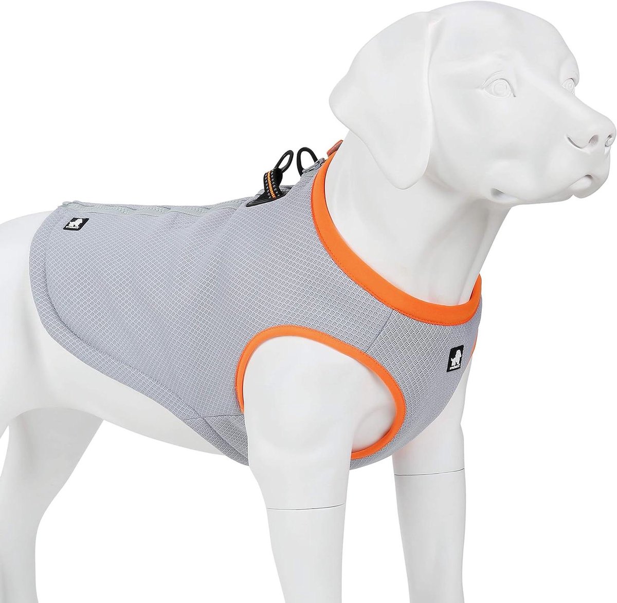 Hondenkoelvest - Hondenvest Koel - Hond Koel Houden - Verdampingskoeling Technologie - M Nek 44 cm - Oranje