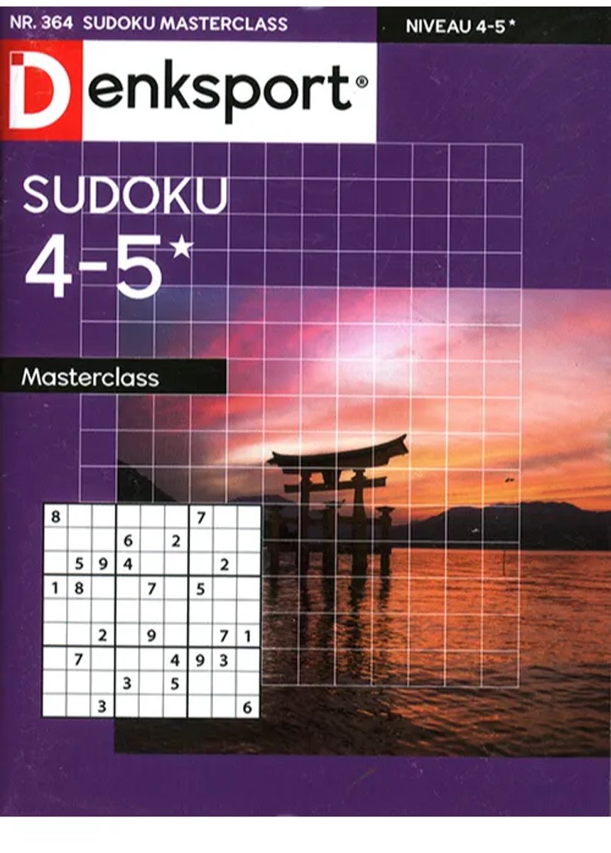 Denksport Sudoku Masterclass - 364 2026