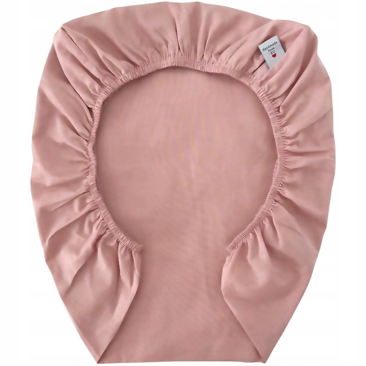 Wieg Laken met Elastiek 90x40cm - Zacht Roze 100% Katoen
