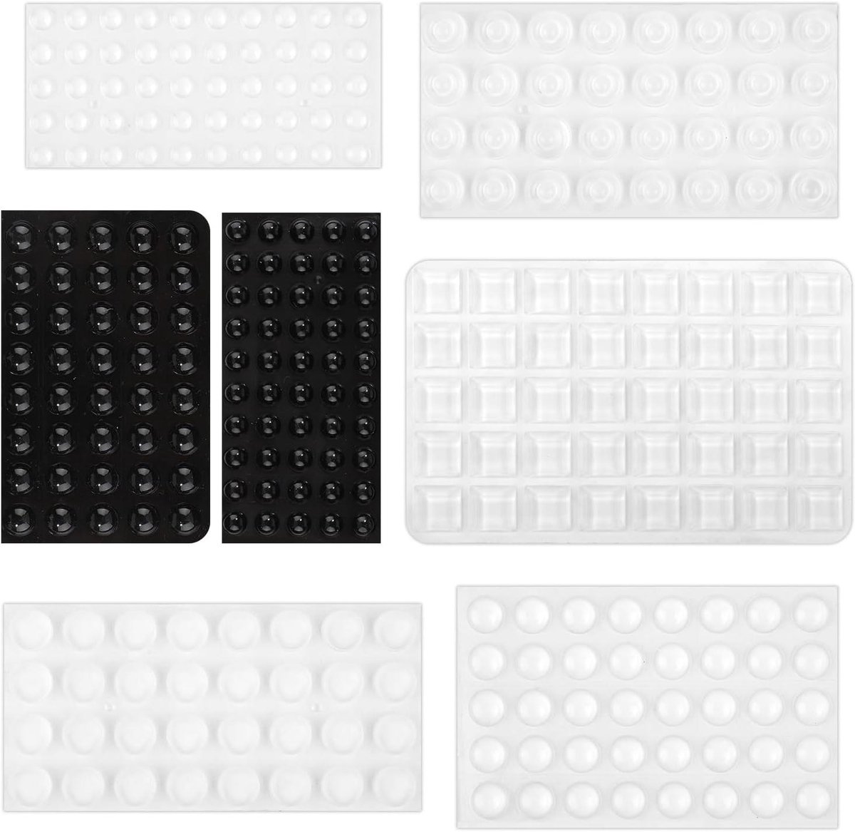 Tastbare Stippen - Blindenhulpmiddelen - Identificatie Hulp - Zelfklevend Polyurethaan - 304 Stuks - Gemengde Kleuren
