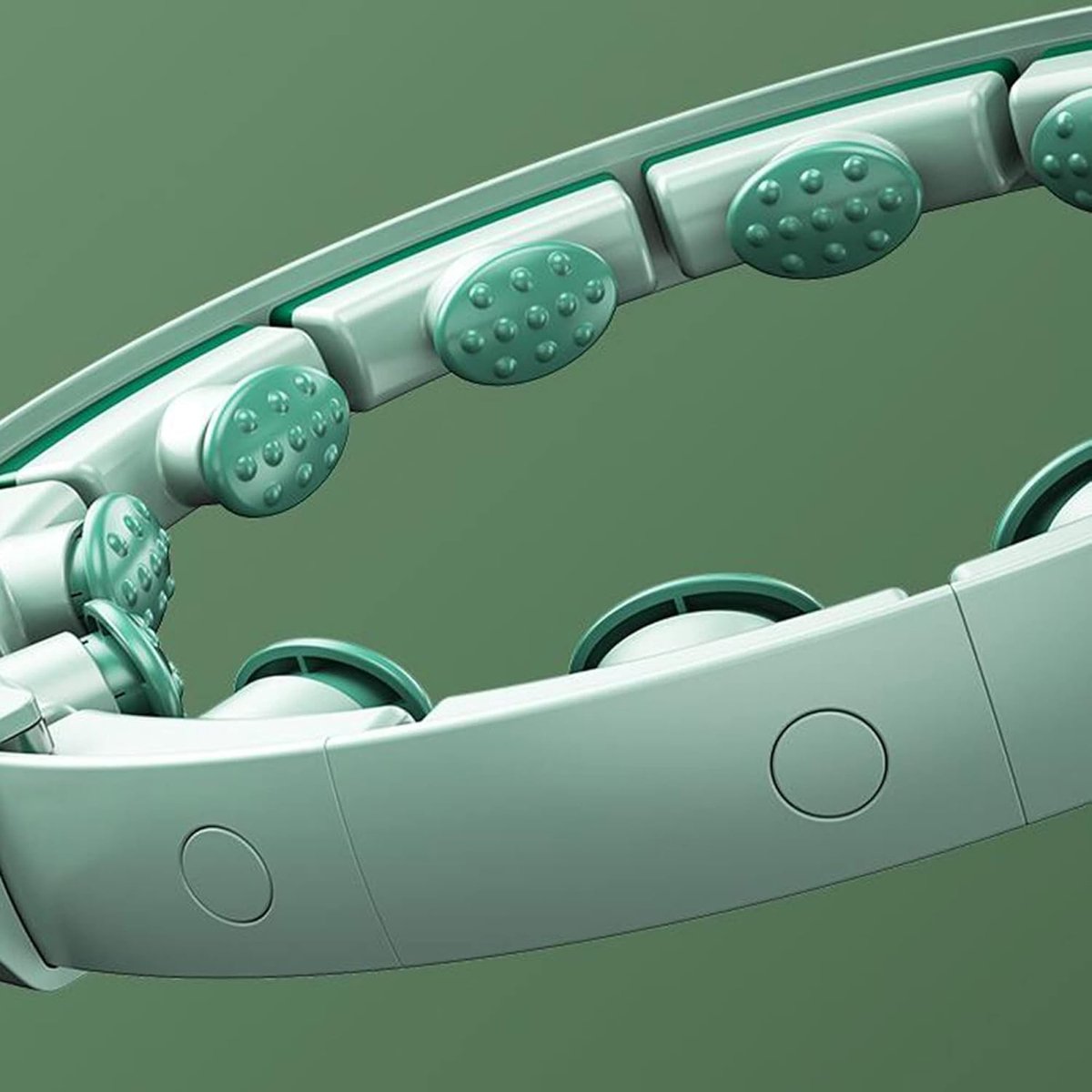 Smart Hula Hoop - Fitness Hoepel - Vet Verbranden - Met Slimme Teller - Verstelbaar - Groen