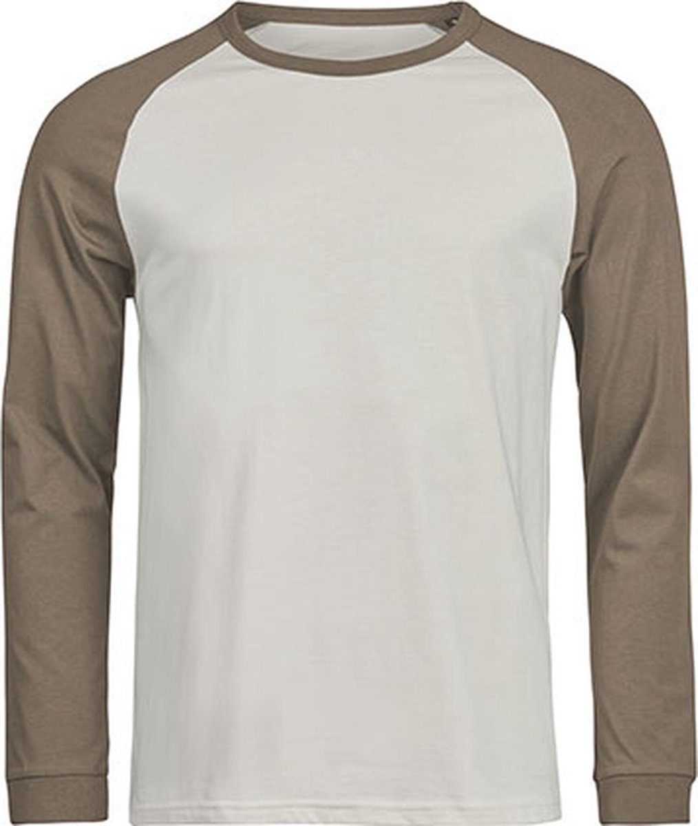 Tee Jays - UNLABELED Baseball Tee - Cement - S
