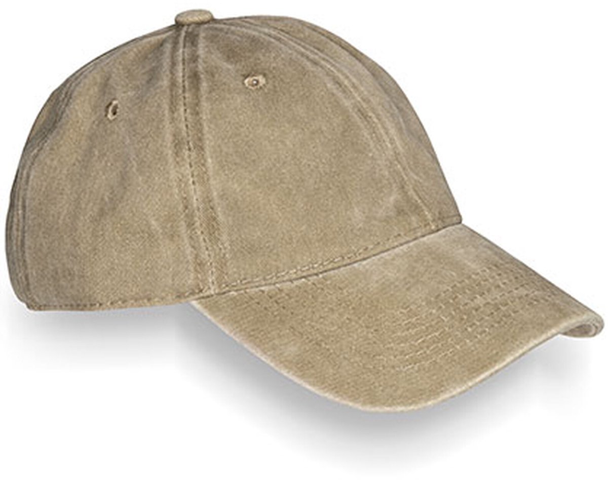 Result Pure Cotton Vintage Cap RH092 - Vintage Stone - One size