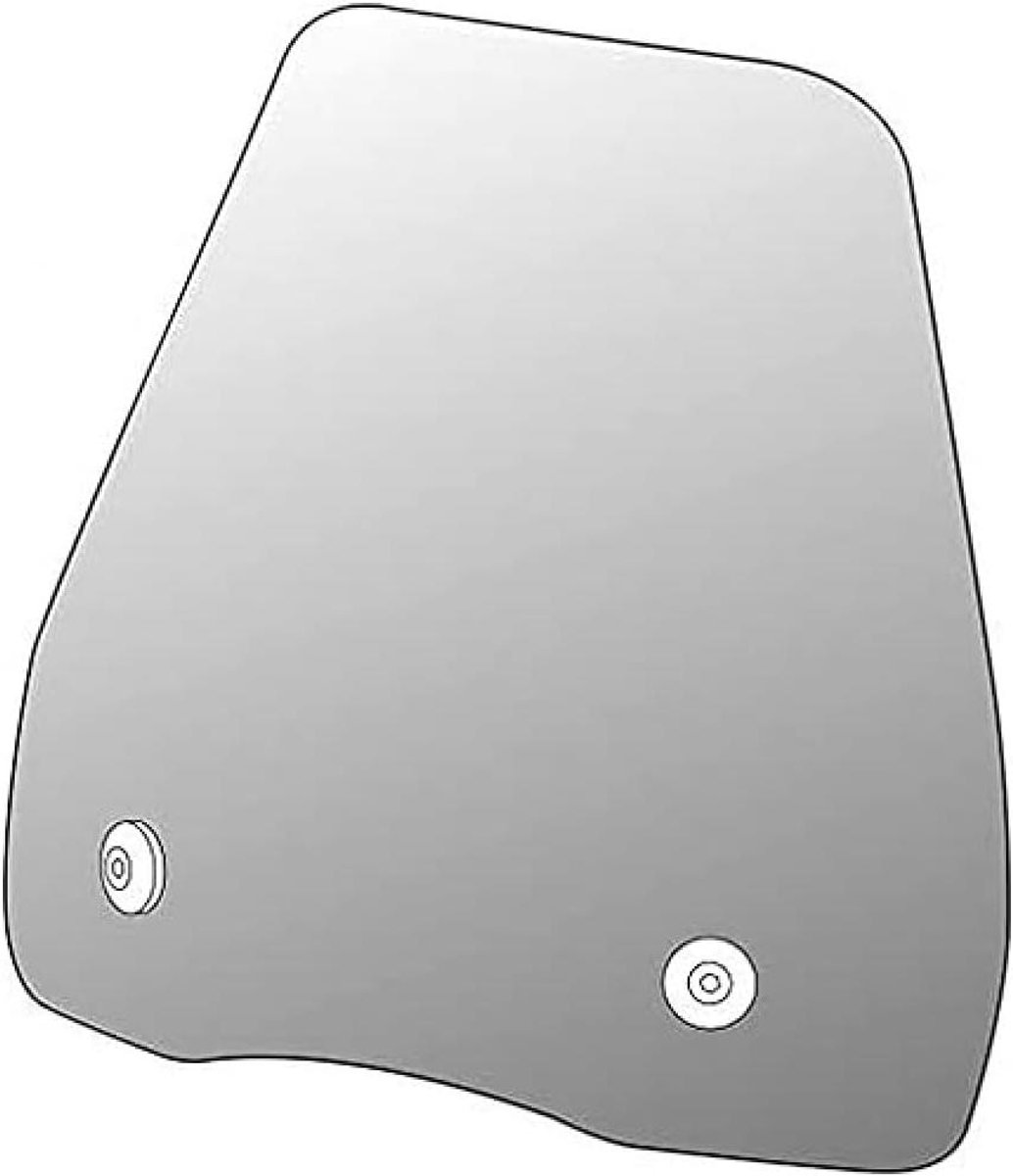 Windscherm Deflector - Motor Accessoire - Rijcomfort Verbeteren - Weerbestendig Polycarbonaat - 10 x 10 x 10 cm - Transparant