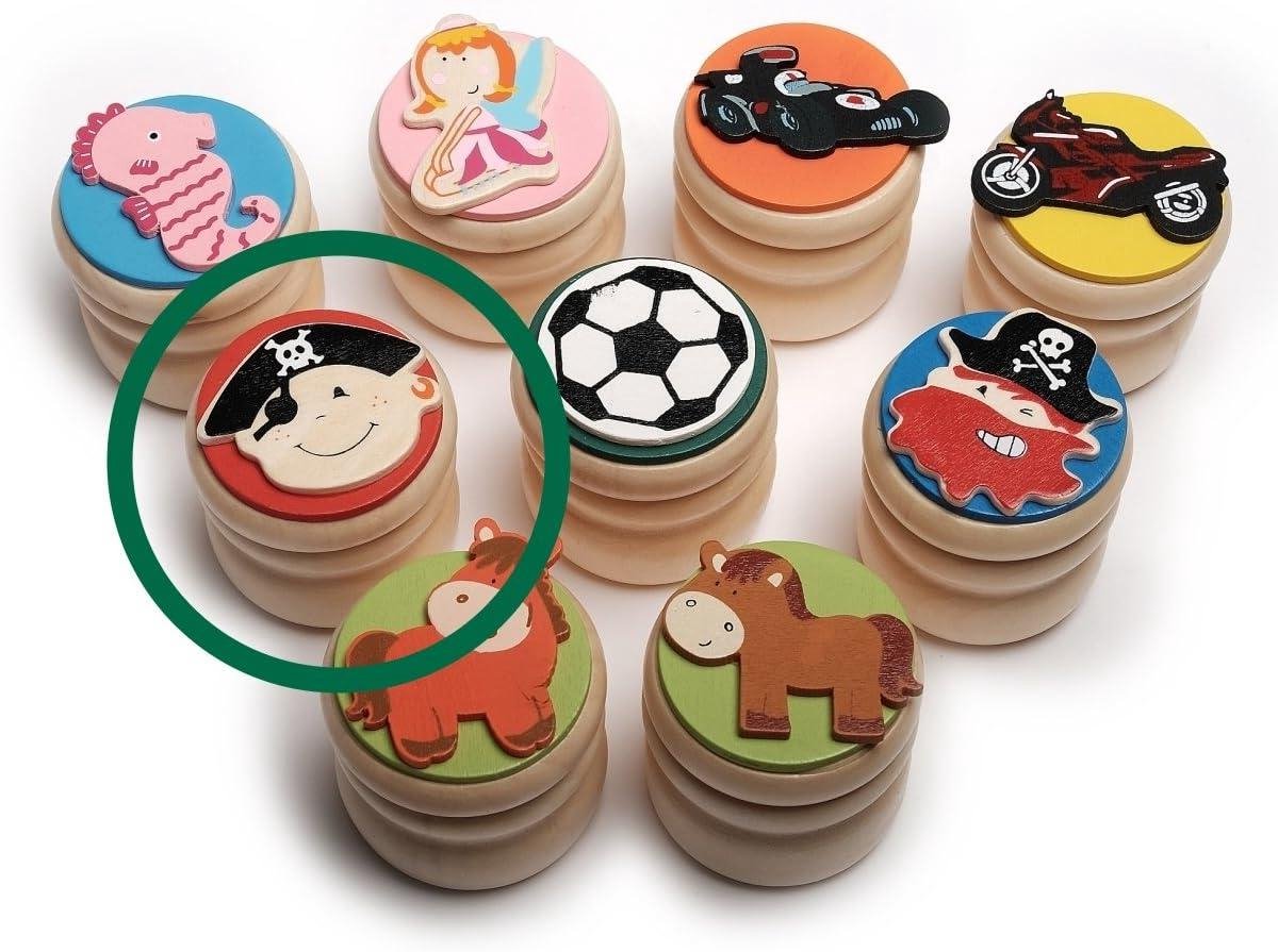 Melktandendoos Hout - Tandendoosje Baby - Bewaren Melktanden - Met Rubberen Afdichting - 3.5 cm Diameter - Houtkleur