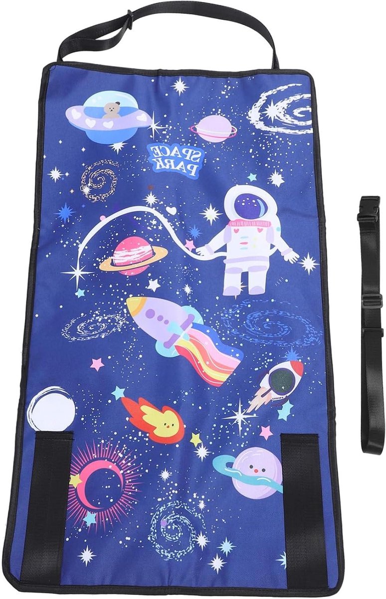 Vliegtuigbed Peuters - Reisbed Kinderen - Comfortabel Reizen - Stoelverlenger - 78 x 44 cm - Donkerblauw