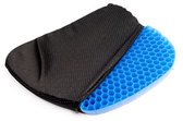 Nexxt Gel Zitkussen - Drukverlagend Ergonomisch Stoelkussen - Air Circulating - Antislip - 40 x 37 x 3,5 cm - Zwart