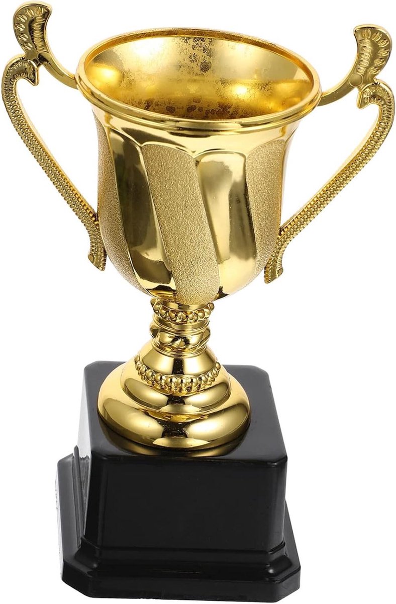 Trofee Cup - Prijstrofee Winnende prijs - Competitie Prijs - Uitstekend Vakmanschap - 21.1 * 11cm - Goud