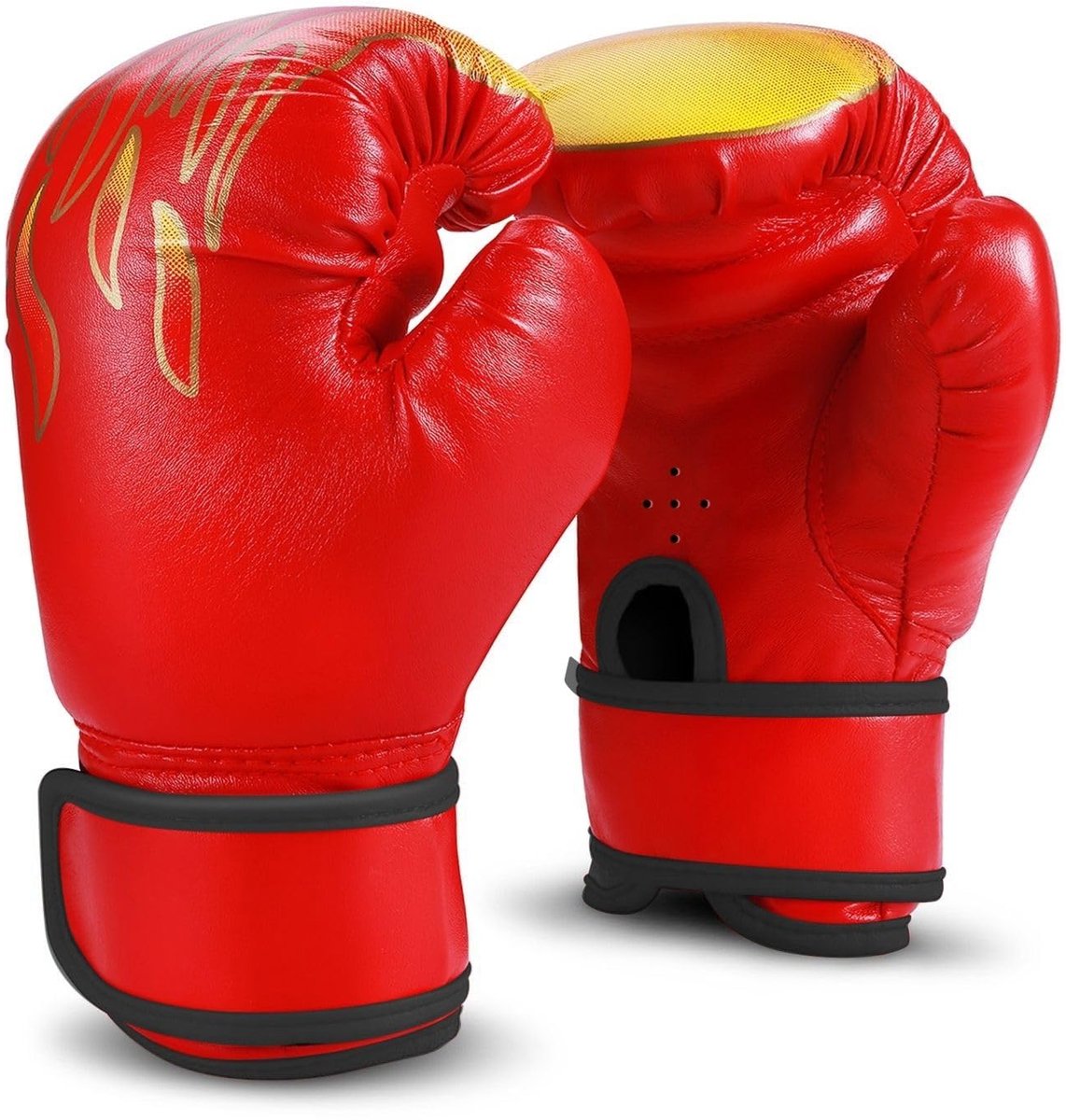Bokshandschoenen kinderen 4 oz - Fire Red - Sparring trainingshandschoenen - Geschikt voor bokszak - ShopVlot