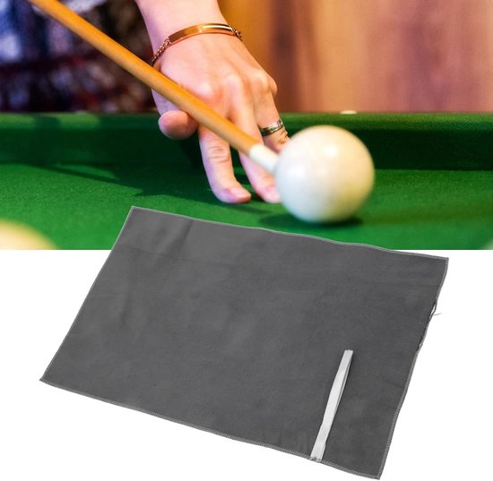 Pooldoek en Schachtreiniger voor Snooker Onderhoud - Complete Set voor Biljartclubs en Zalen in Donkergrijs — afbeelding 2