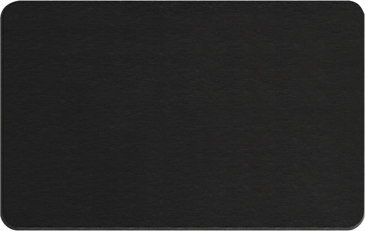 Badmat 60x39 cm - steen - zwart - modern design - ShopVlot
