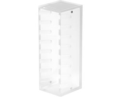 Acryl Organizer voor 8 Puck Screens of Tamper Base, Stapelbaar en Ruimtebesparend Espresso Accessoire, Ideaal voor Koffieliefhebbers