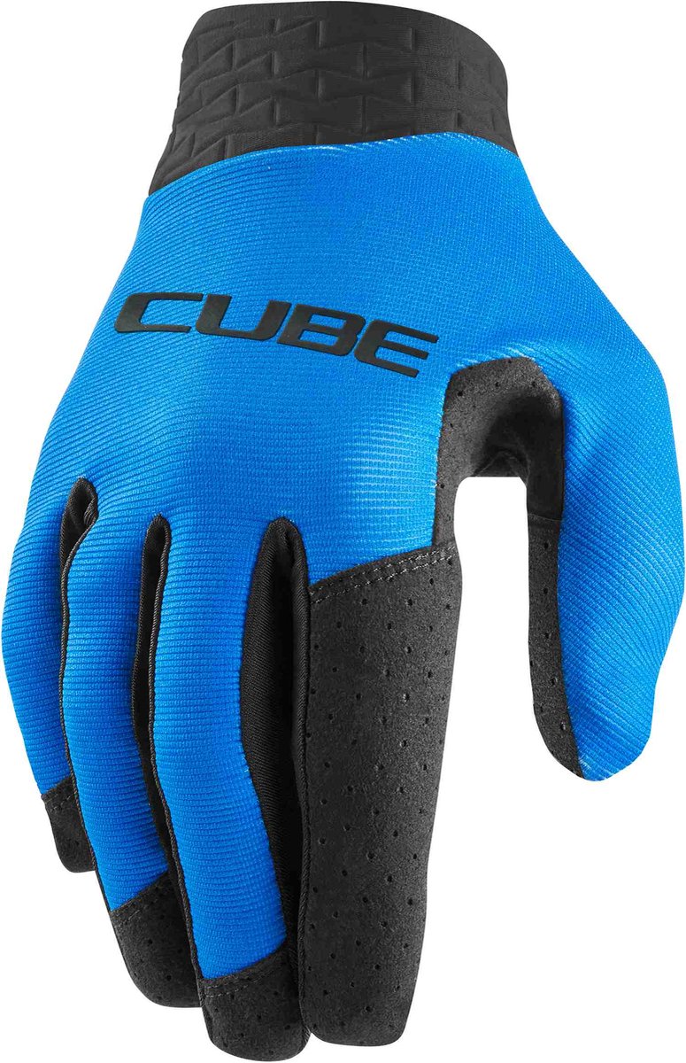 CUBE GLOVES PERFORMANCE LONG FINGER BLUE