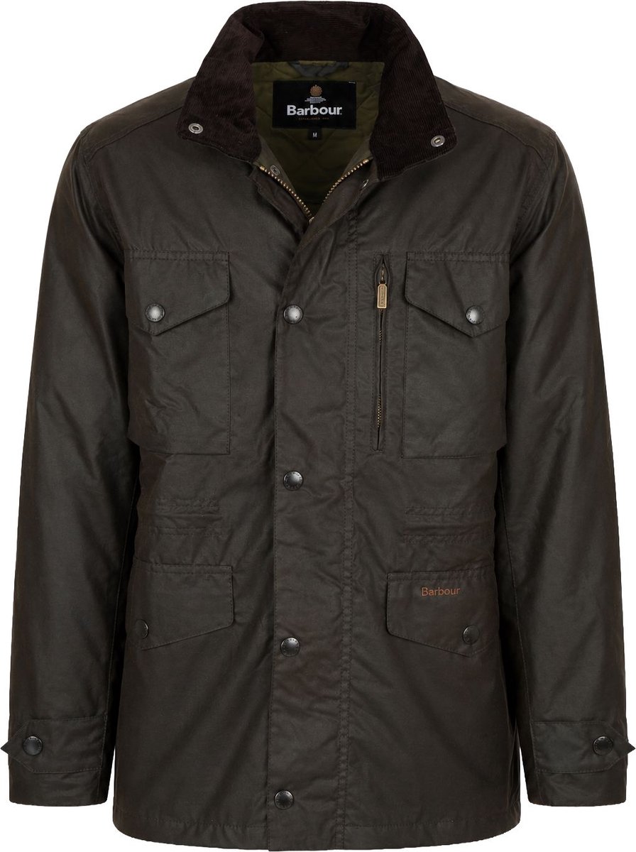 Barbour Waxjas Sapper Olive - Maat L - Heren - Winterjassen