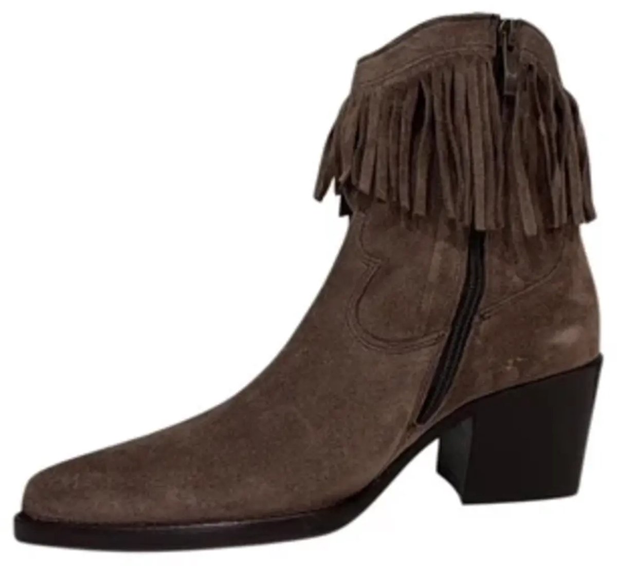 Paul Green Laars bruin soft suede Dames (Maat - 6.5, Kleur - Bruin)