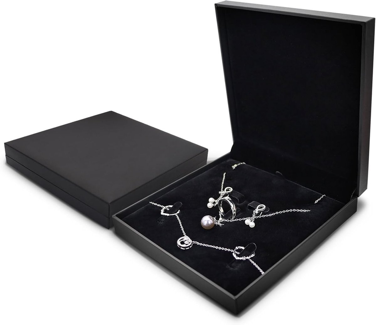 Reisjuwelendoos Organizer voor Sieraden - Compacte Opbergdoos voor Ringen, Kettingen en Oorbellen (Zwart)