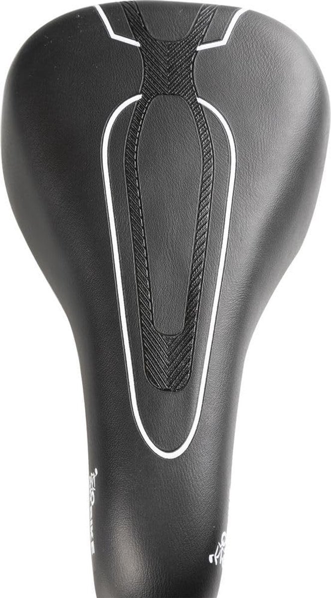 Bike Fietszadel - Zwart - 225 x 125 mm - Polyurethaan - Voor Heren