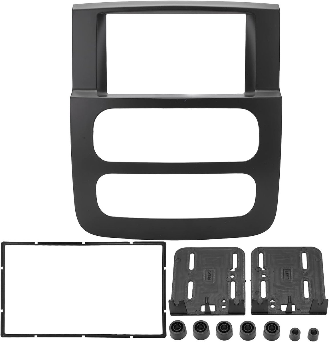 Dash Assembly Kits voor 2DIN Autoradio, ABS Dashboard Frame en CD Paneel Vervanging voor Trucks 2002-2005
