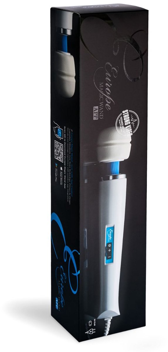 Europe Magic Wand - Body Massager APP Controlled - Wit - Wandvibrator - Massager