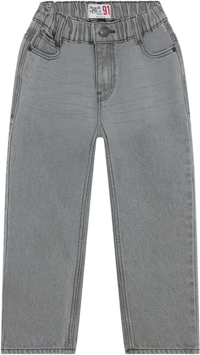 Noppies Jeans relaxed fit - Light Grey Denim - Maat 92