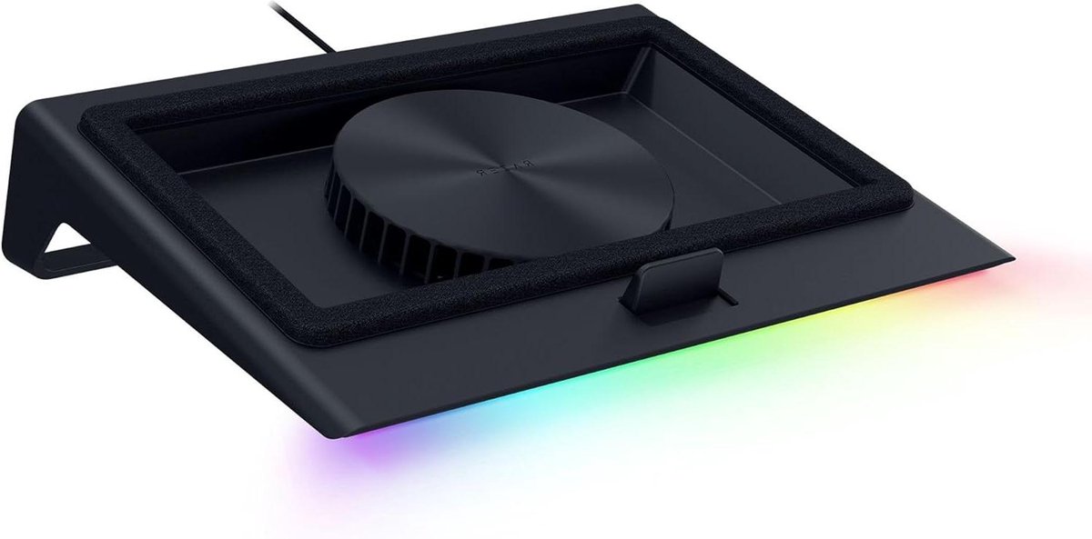 Laptop Koeler - Koelplatform - Prestaties Verbeteren - Intelligente Ventilatorregeling - 14-18 inch - Zwart