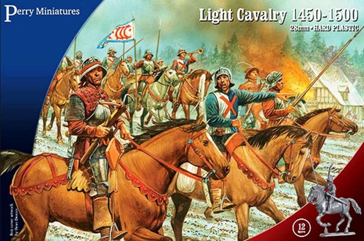 Perry Miniatures 28mm Light Cavalry 1450-1500#WR60 - ShopVlot