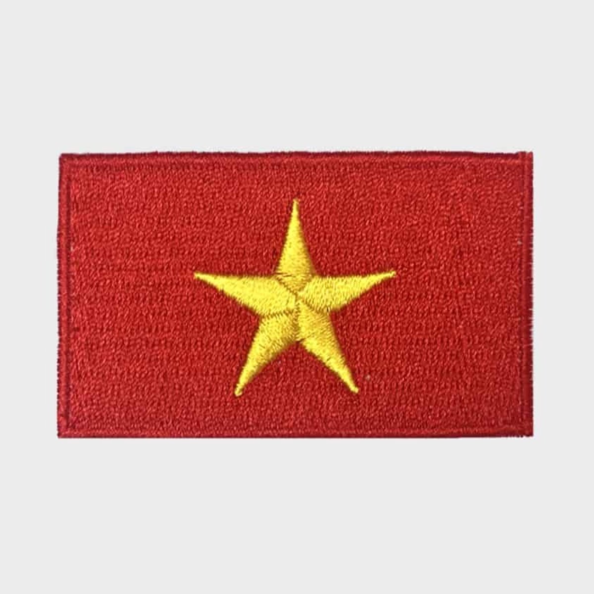 Patchy® – Vietnamese Vlag Strijk Embleem Patch 6.5 x 4 cm