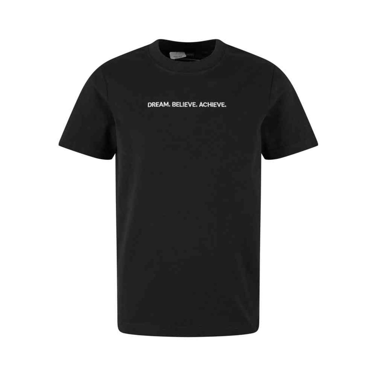 Mister Tee Dream. Believe. Achieve. EMB Kinder Tshirt Kids 122/128 Zwart