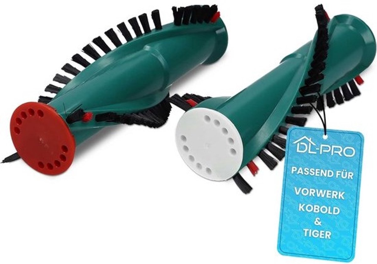 2x Borstelrollen voor Stofzuiger Elektrische Borstel EB-340 EB-350 EB-351 Vervanging