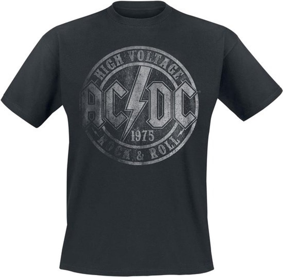 Hoogspannings T-shirt 1975 voor Fans van Rockmuziek