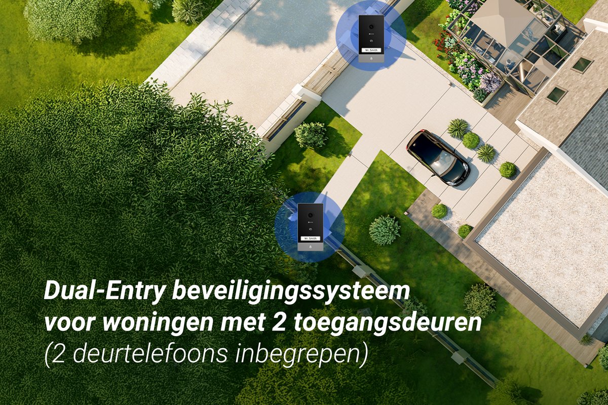 EZVIZ HP7 Video-deurintercom met 7" Touchscreen en 2 - afbeelding 3