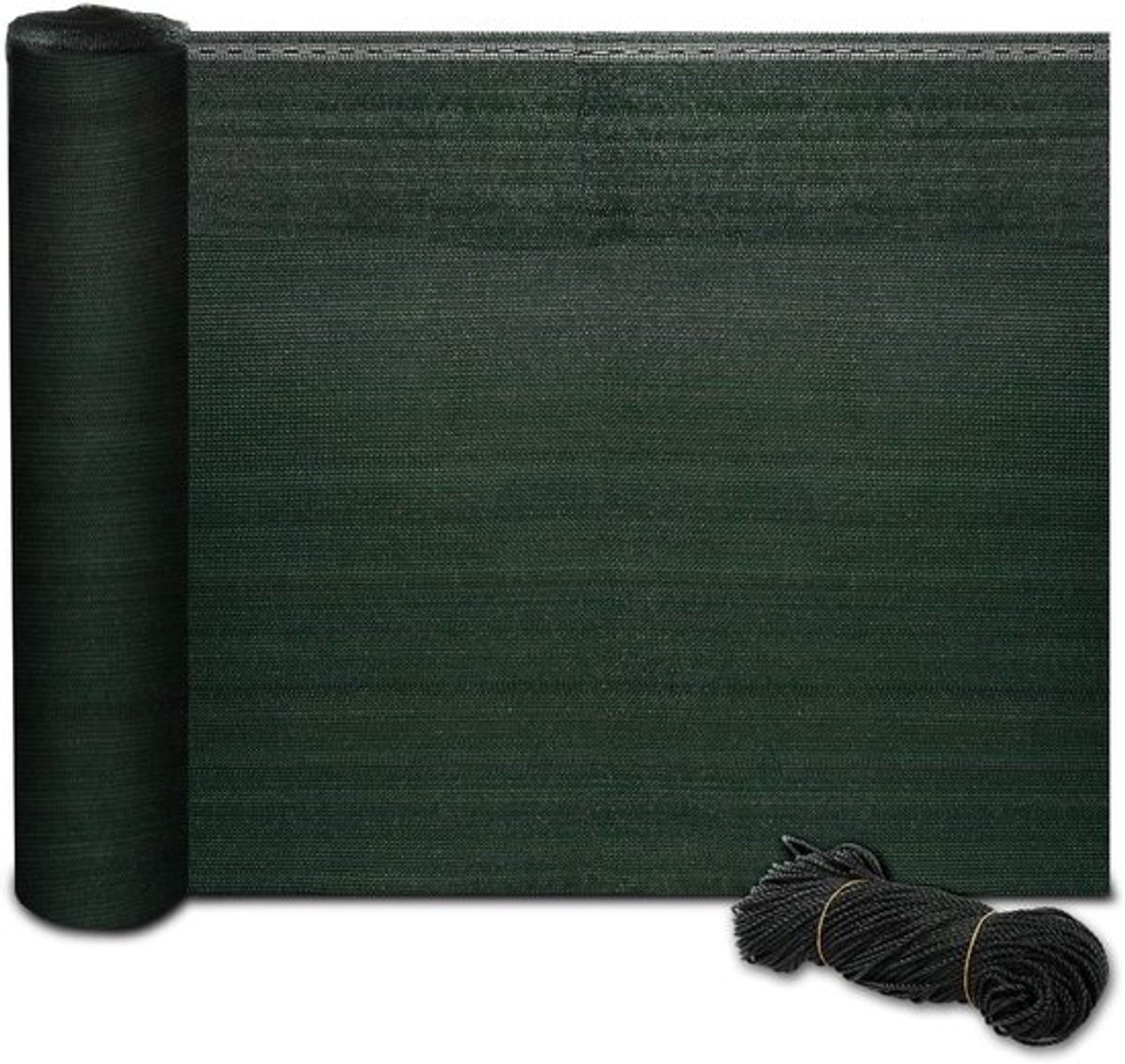 Hekscherm in Vakhandelkwaliteit - 1m x 10m Groen - Effectieve Inkijkbescherming en Windscherm voor Tuin en Sportvelden