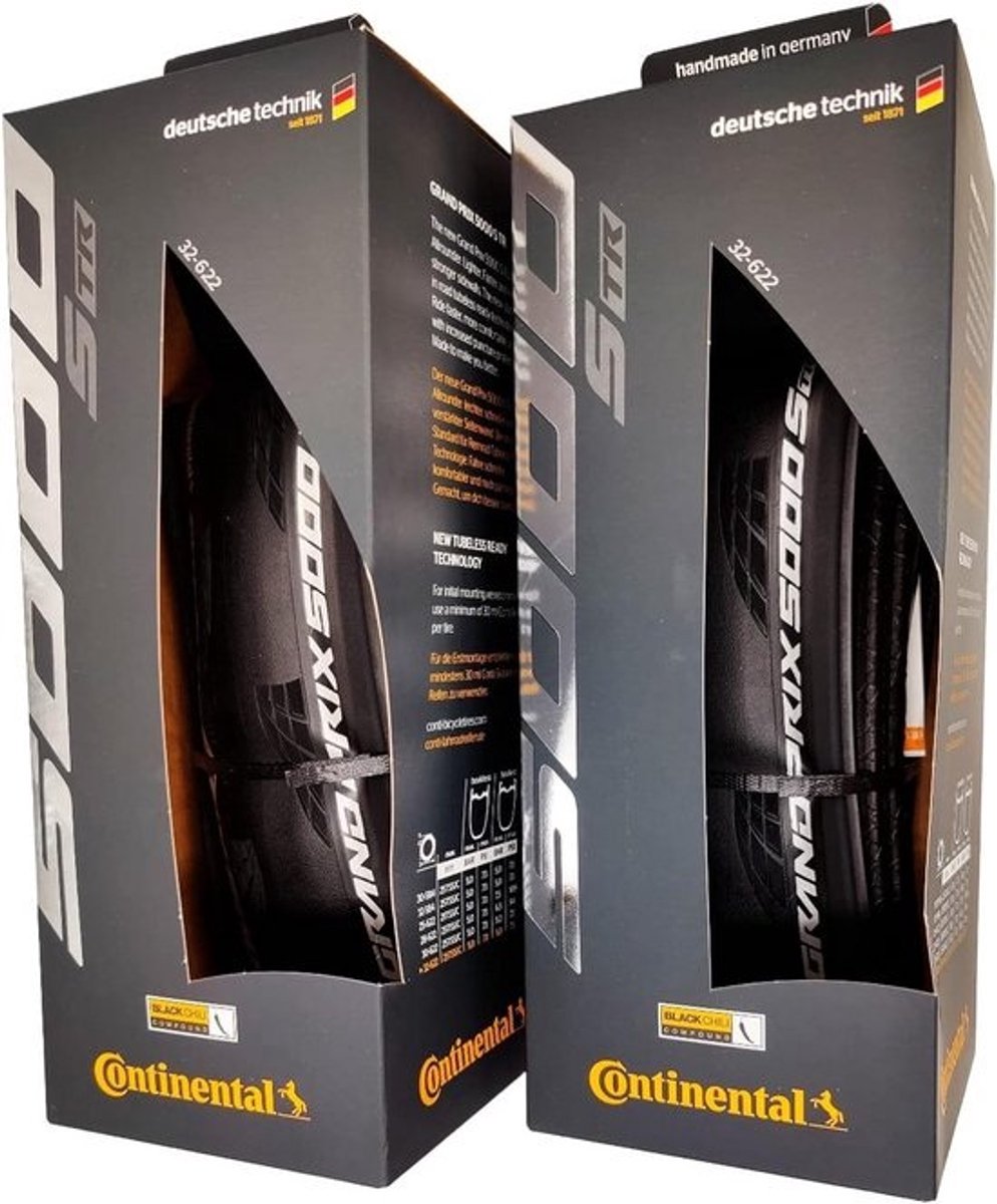 Tubeless Ready Fietskoppen 700x32 - Set van 2