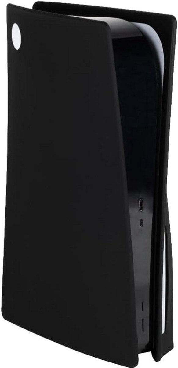 Silikon Beschermhoes voor PS5 - Stoot- en Kratsbestendig - Zwart