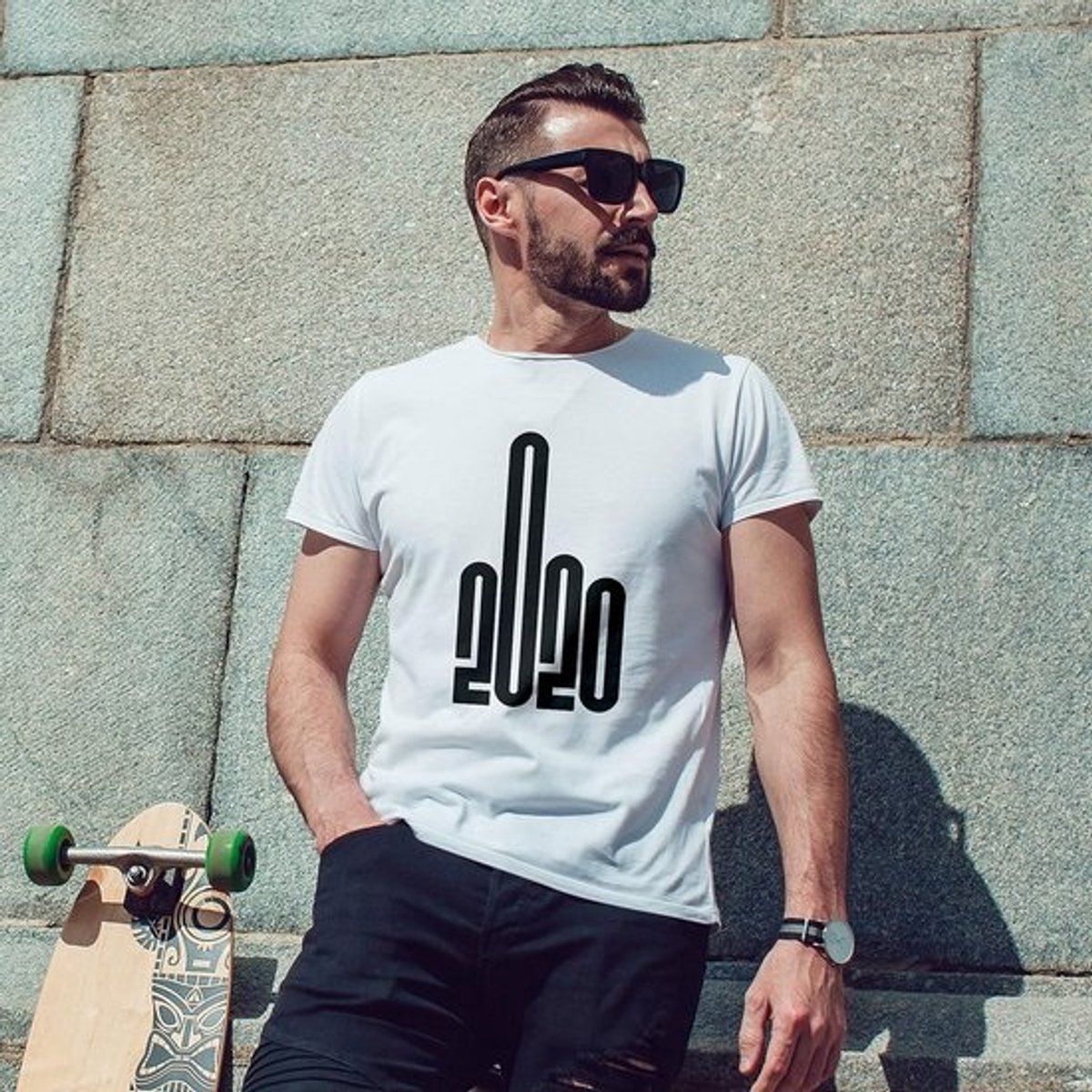 Heren T-shirt Humoristisch Grafisch Sarcasme Outfit