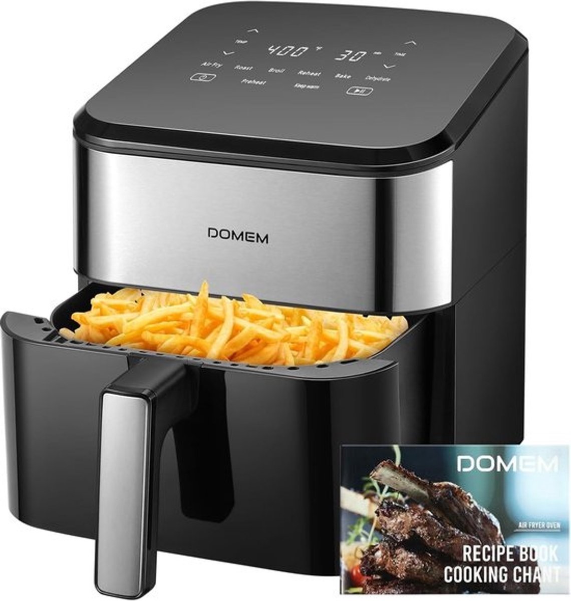 Heteluchtfriteuse 8-in-1 met Grote Oven en Vooraf Ingestelde Functies