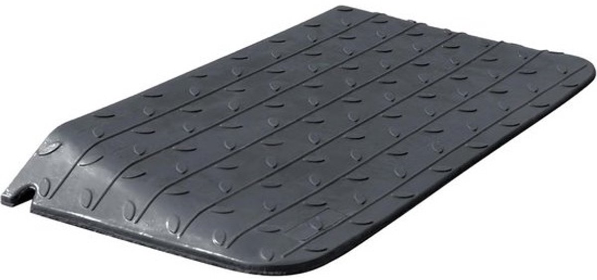 Anti-Slip Rubber Drempel Ramp voor Rolstoelen en Motorfietsen - 998Kg Laadvermogen