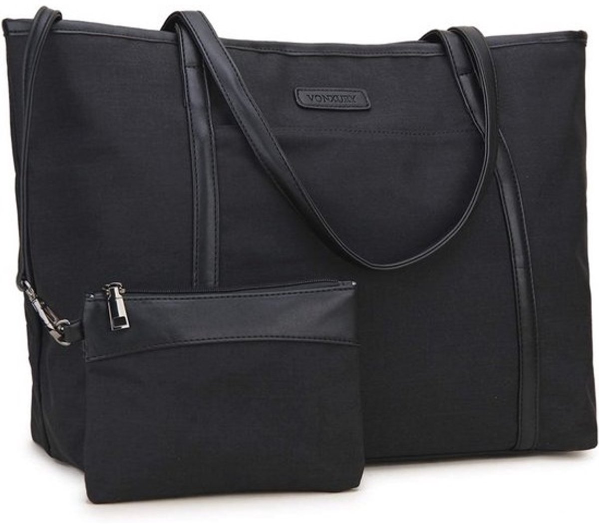 Laptop Draagtas voor Vrouwen - 15,6 Inch Schoudertas voor Werk, Universiteit en Reizen