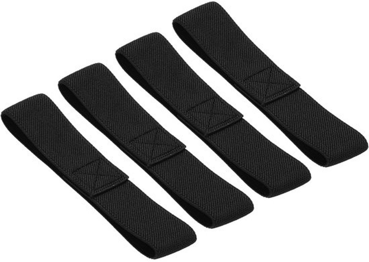 4x Elastische Bento Box Banden - Lunchtrommel Riem voor Thuis, Werk en Onderweg