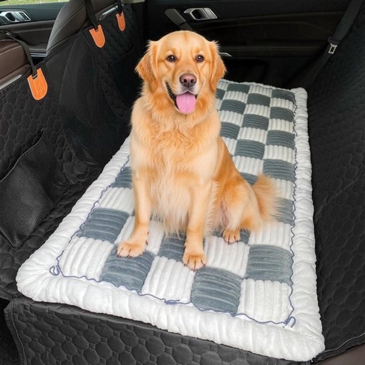 Luxe Antislip Hondenmat Achterbank Auto - Extra Zacht en Beschermend Reisbed