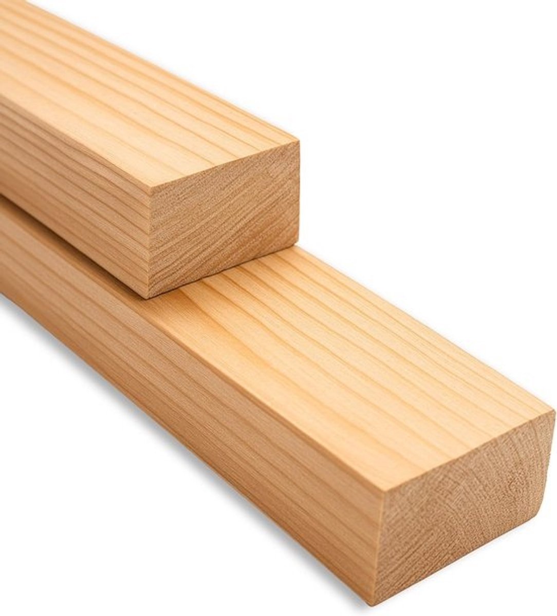 Larix Houten Balk 35x55mm Hoogte 110cm - Glad Geschaafd Constructiehout