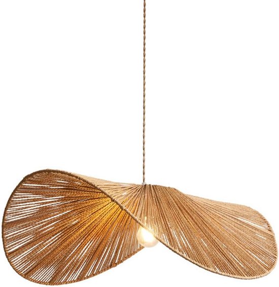 Rotan Kroonluchter In Boheemse Stijl, Modern Design, Geschikt Voor Slaapkamers, Woonkamers En Eetkamers In Landelijke Stijl. van Flintry — afbeelding 5
